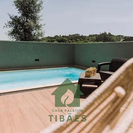 Casa Palatini Tibaes By Tonsdeverde - Piscina Holiday home Braga