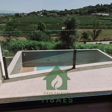Holiday home Casa Palatini Tibaes By Tonsdeverde - Piscina